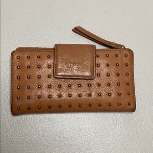 Fossil studded wallet